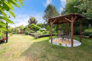 Delightful rear garden- click for photo gallery